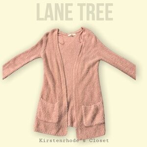 Lane tree rose boho sweater cardigan​​​​​